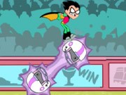 Play Teen Titans Go: Zapping Run Game on FOG.COM