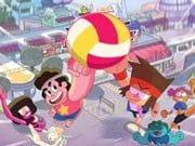 Play Steven Universe: Beach City Turbo Volleyball Game on FOG.COM