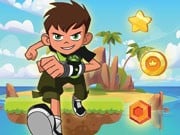 Play Ben 10: Island Run Game on FOG.COM