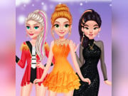 Play Princesses Ice Skating Dress Up Game on FOG.COM