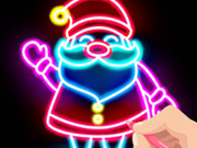 Play Draw Glow Christmas Game on FOG.COM