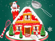 Play Xmas Gingerbread House Cake Game on FOG.COM