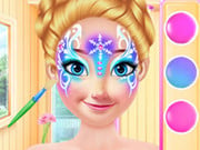 Play Anna's Christmas Face Painting Game on FOG.COM