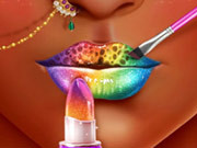 Play Fashion Lip Art Salon Game on FOG.COM