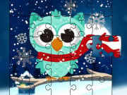 Play Winter Snowy Owls Jigsaw Game on FOG.COM