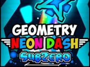 Play Geometry Neon Dash Subzero Game on FOG.COM