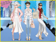 Play Winter White Outfits: Dress Up Game Game on FOG.COM