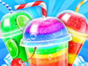 Play Rainbow Frozen Slushy Truck - Summer Desserts Game on FOG.COM