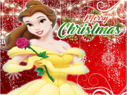 Play Belle Princess Christmas Sweater Dress Up Game on FOG.COM
