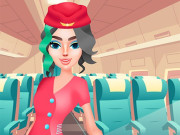 Play Stewardess Beauty Salon Game on FOG.COM