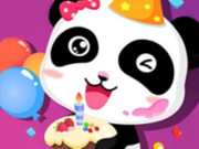 Play Happy Birthday Party With Baby Panda Game on FOG.COM