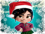 Play Vanellope Von Schweetz Christmas Dress Up Game on FOG.COM