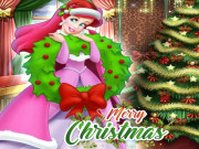 Play Ariel The Little Mermaid Christmas Dres Up Game on FOG.COM