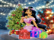 Play Jasmine | Aladdin Christmas Sweater Design Game on FOG.COM