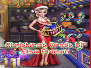 Play Elsa Frozen Christmas Dress up Game on FOG.COM