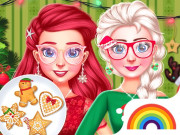 Play BFF Christmas Cookie Challenge Game on FOG.COM