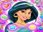 Play Jasmine Aladdin Match 3 Puzzle Game on FOG.COM