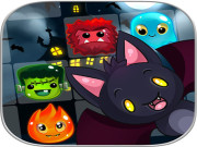 Play HAPPY Halloween monstres Witch - Match 3 Puzzle Game on FOG.COM