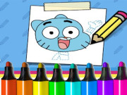 Play The Amazing World of Gumball: How to Draw Gumball Game on FOG.COM