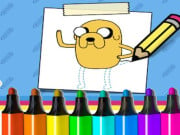 Play Adventure Time: How to Draw Jake  Game on FOG.COM
