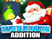 Play Math Boxing Christmas Addition Game on FOG.COM