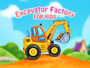 Play Excavator Factory For Kids Game on FOG.COM
