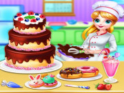 Play Sweet Bakery Chef Mania- Cake Games For Girls Game on FOG.COM