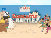 Play SandCastle Battle - We Bare Bears Game on FOG.COM