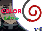 Play coloring lines v4 Game on FOG.COM