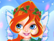 Play Little Bloom Christmas Dress Up Game on FOG.COM