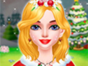Play Christmas Makeup Salon - Makeover Game Game on FOG.COM