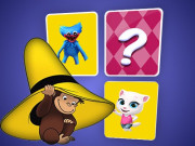 Play Curious George Memory Card Match Game on FOG.COM