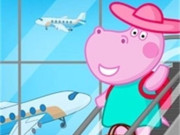 Play Hippo-Airport-Travel Game on FOG.COM