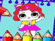 Play Coloring Dolls Book Game on FOG.COM
