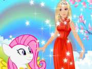 Play Barbie and Pony Dressup Game on FOG.COM