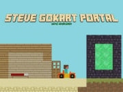 Play Steve Go kart Portal Game on FOG.COM