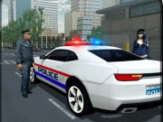 Play American Fast Police Car Driving Game 3D Game on FOG.COM