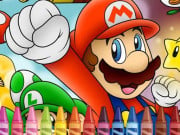 Play Mario Coloring Game on FOG.COM