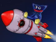 Play Huggy Wuggy in space Game on FOG.COM