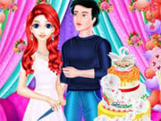 Play Mermaid Girl Wedding Cooking Cake Game on FOG.COM