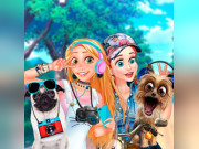 Play Princesses And Pets Photo Contest Game on FOG.COM