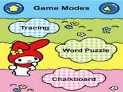 Play MyMelody ABC Tracing Game on FOG.COM