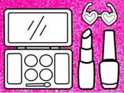 Play Glitter Beauty Coloring And Drawing Game on FOG.COM