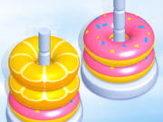 Play Stack Match : Color Hoop Game Game on FOG.COM