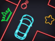 Play Neon Car Puzzle Game on FOG.COM