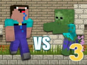 Play Minecraft Noob vs Zombies 3 Game on FOG.COM