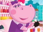 Play Hippo-Manicure-Salon-Game Game on FOG.COM