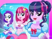 Play My Little Pony Equestria Girls dress up Game on FOG.COM