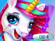 Play Princess Pony Beauty Makeover: Unicorn Salon Game on FOG.COM