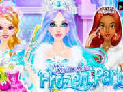 Play Princess Salon: Frozen Party Princess  Game on FOG.COM